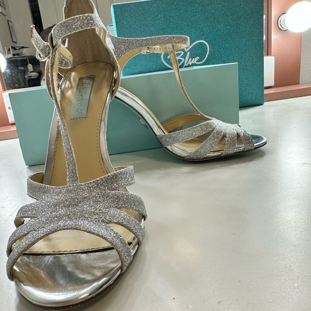 Blue by Betsey Johnson heels • size 8.5 • worn once •